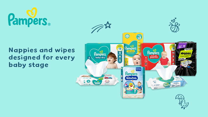 The collaboration of M&S + Pampers The collaboration of M&S + Pampers